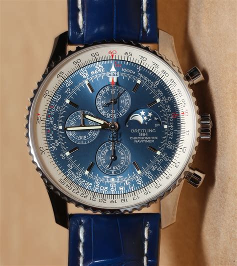 breitling chronometre navitimer blue face|breitling navitimer best price.